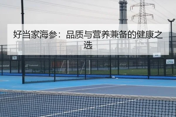 好当家海参：品质与营养兼备的健康之选